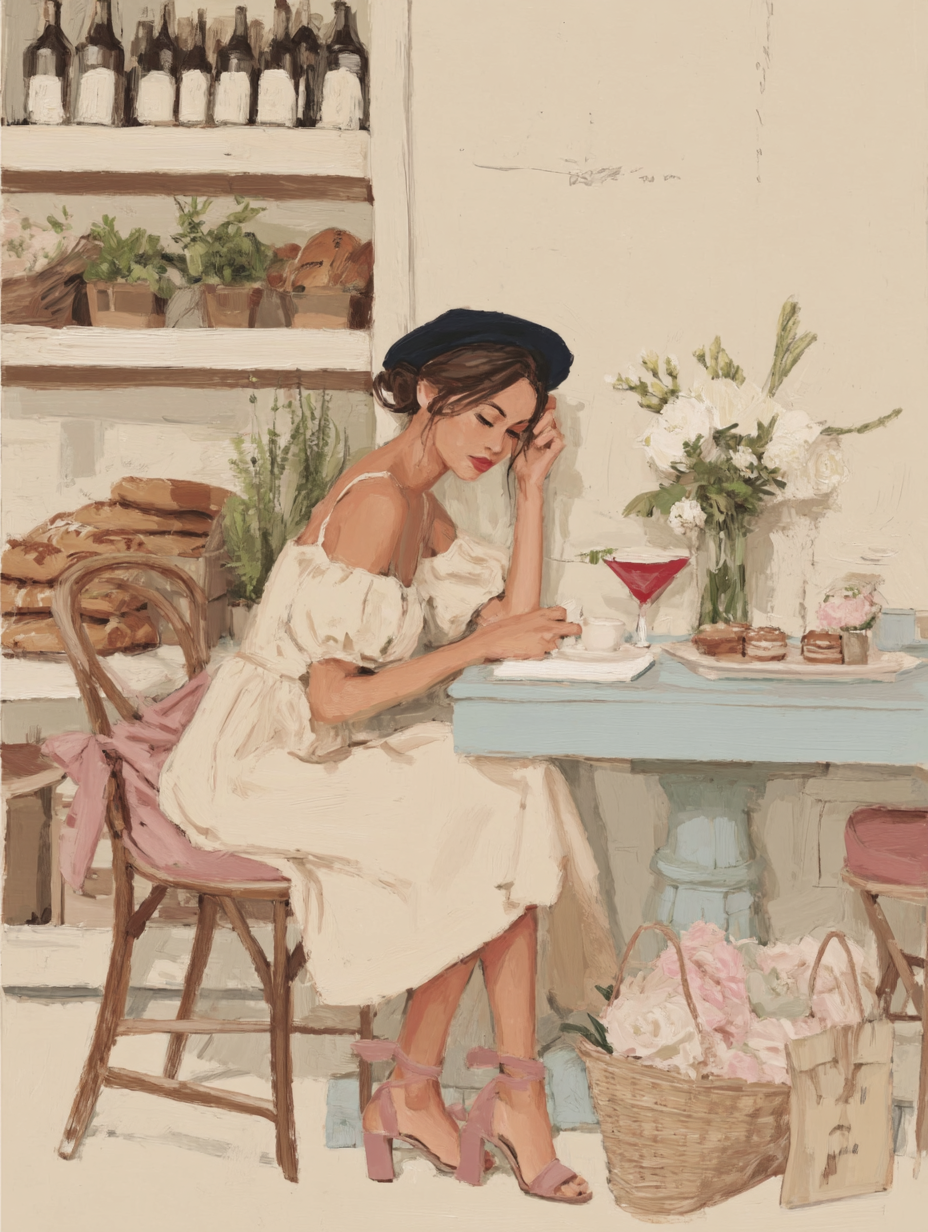 Cafe in Paris (Diamond Painting) Diamond Painting kit