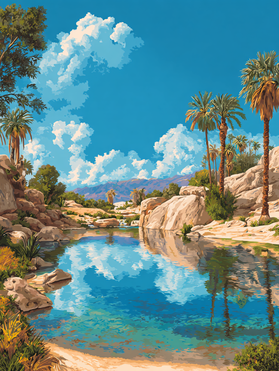 Canyon Lake (Diamond Painting) Diamond Painting kit