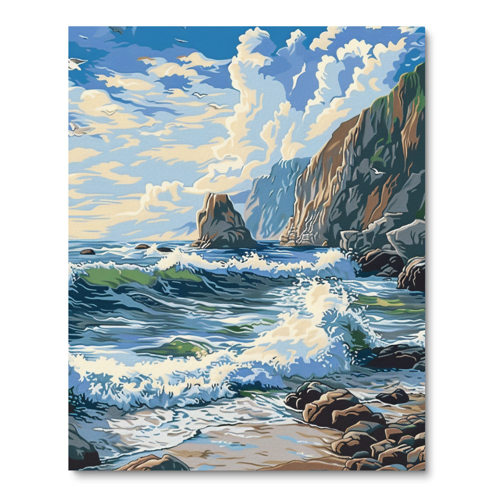 Cliffside Majesty (Diamond Painting) Diamond Painting kit