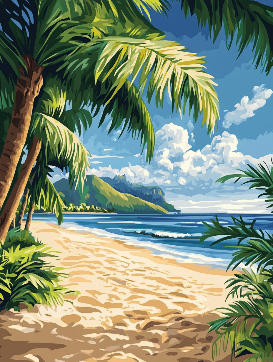 Coastal Paradise (Diamond Painting) Diamond Painting kit