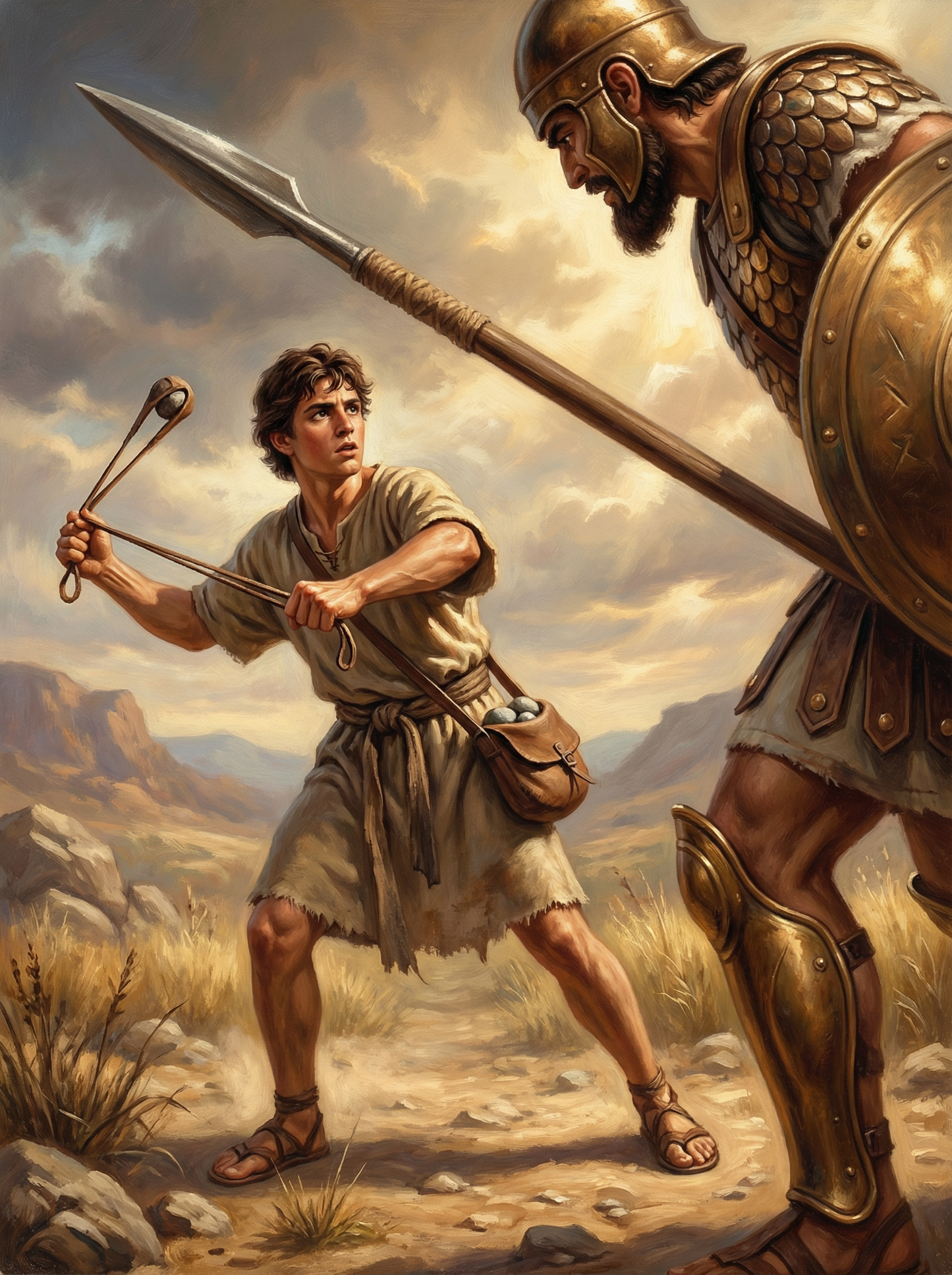 David vs. Goliath (Diamond Painting) Diamond Painting kit