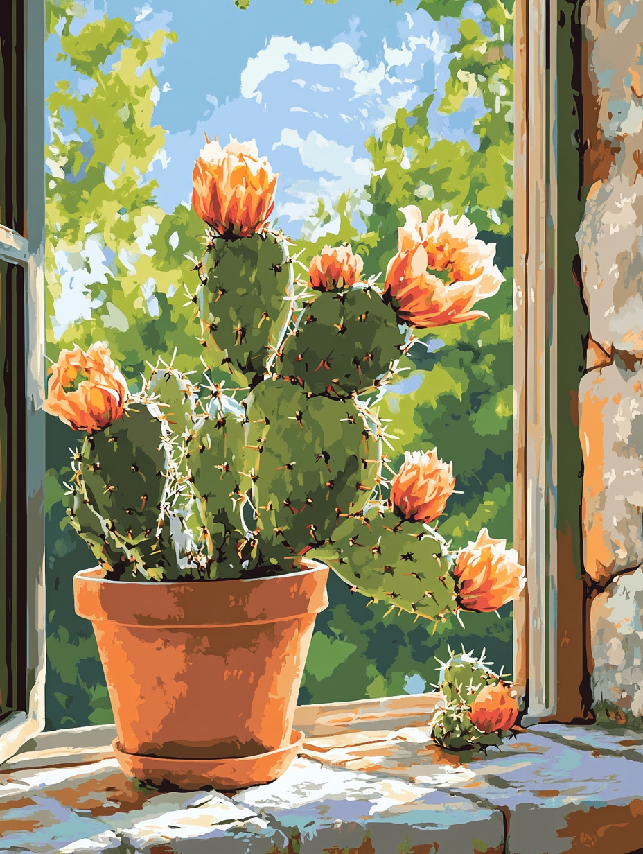 Desert Bloom (Diamond Painting) Diamond Painting kit