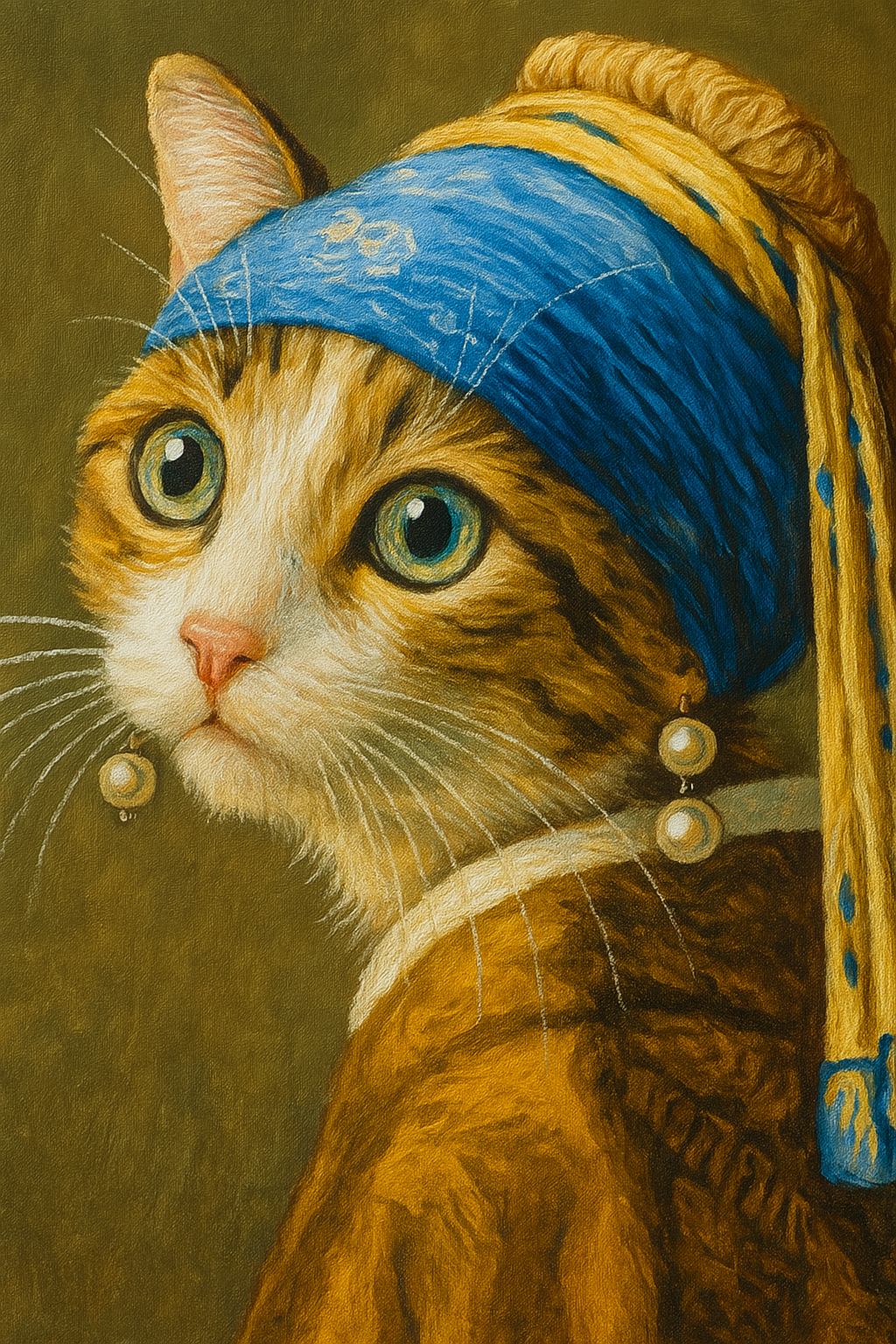 Dutch Master Cat (Diamond Painting) Diamond Painting kit