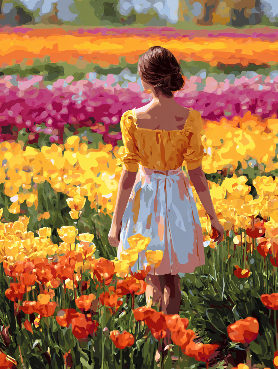 Fields of Color (Diamond Painting) Diamond Painting kit