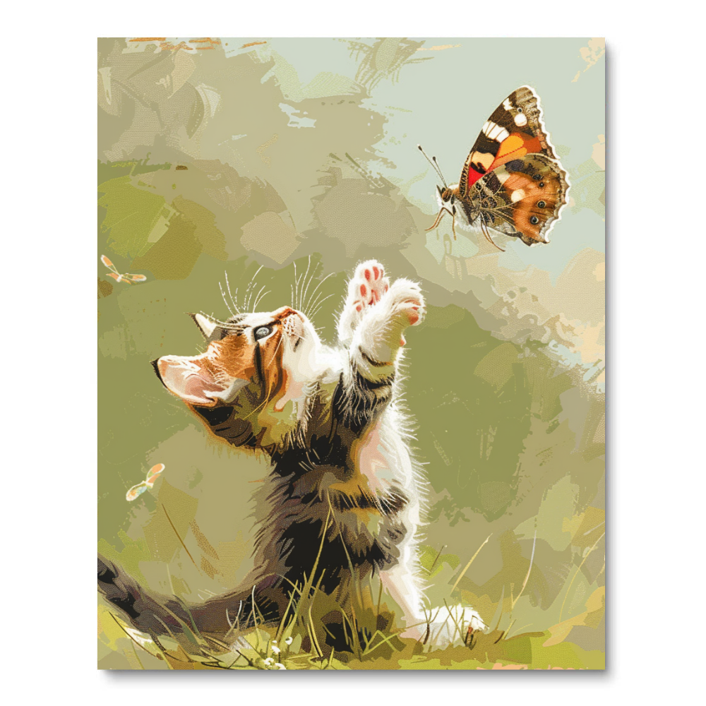 Fluttering Fun II (Diamond Painting) Diamond Painting kit