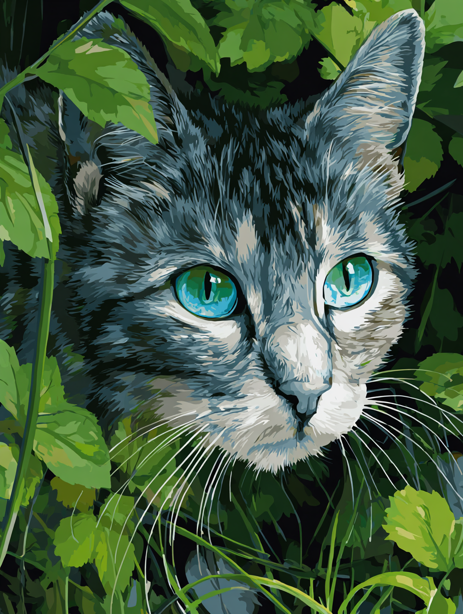 Gaze of the Hunter (Diamond Painting) Diamond Painting kit