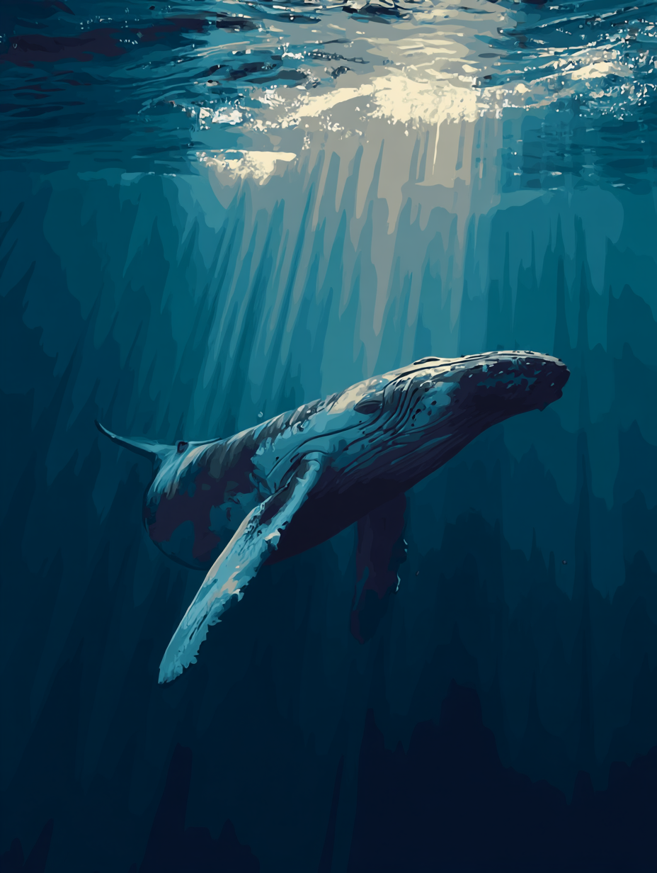 Gentle Giant Blue Sea (Diamond Painting) Diamond Painting kit