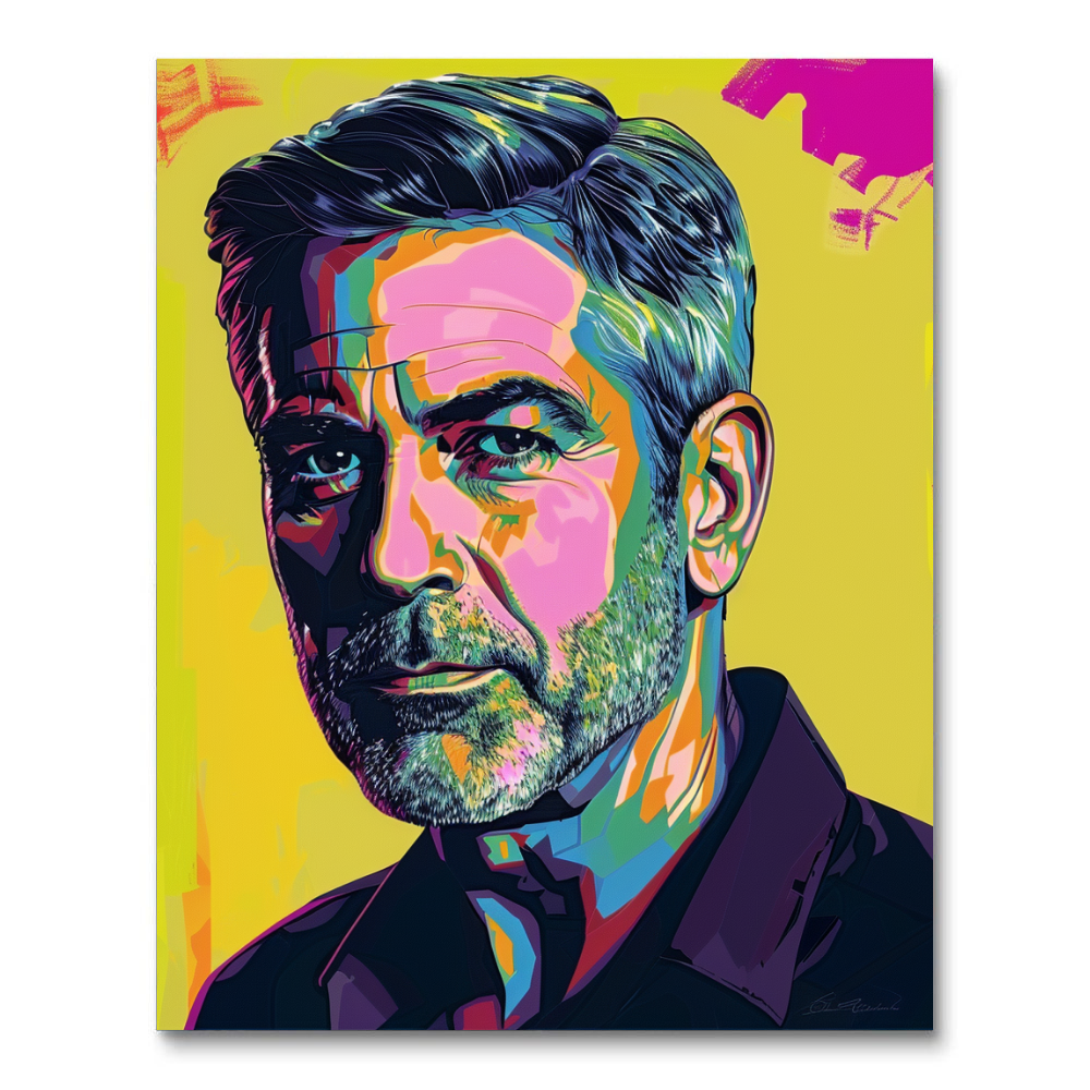 George Clooney II (Diamond Painting) Diamond Painting kit