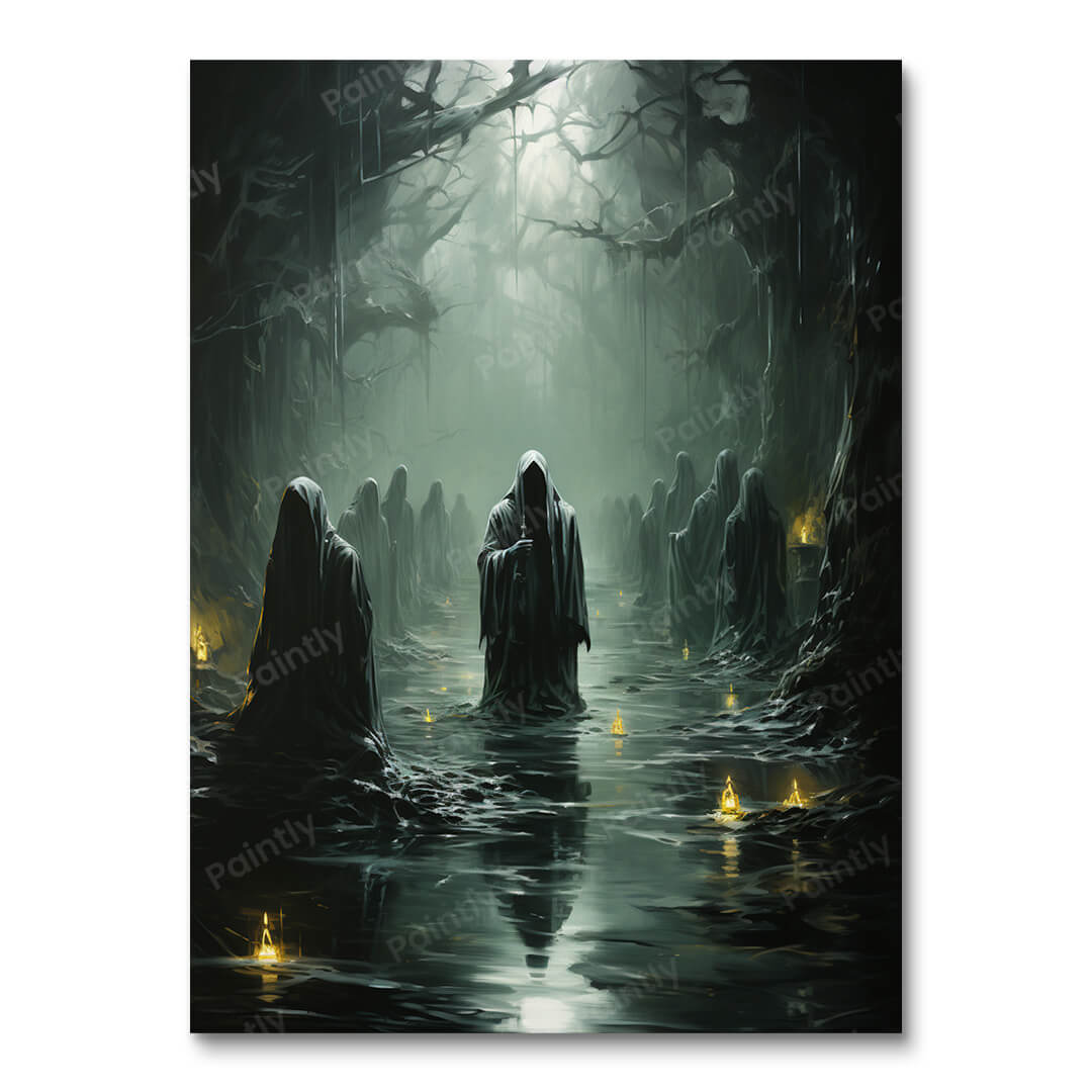 Ghostly Grove Secrets (Diamond Painting) Diamond Painting kit