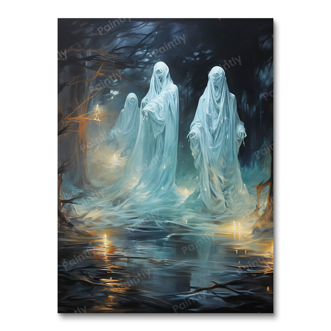 Ghostly Midnight Glow I (Diamond Painting) Diamond Painting kit
