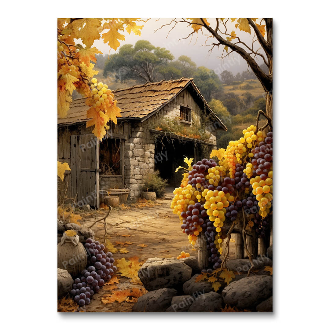 Golden Vineyard (Diamond Painting) Diamond Painting kit