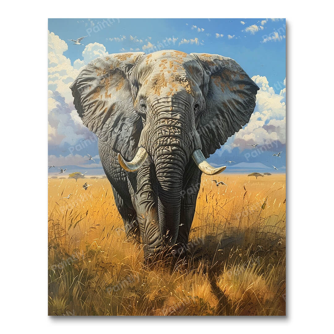 Grassland Guardian (Diamond Painting) Diamond Painting kit