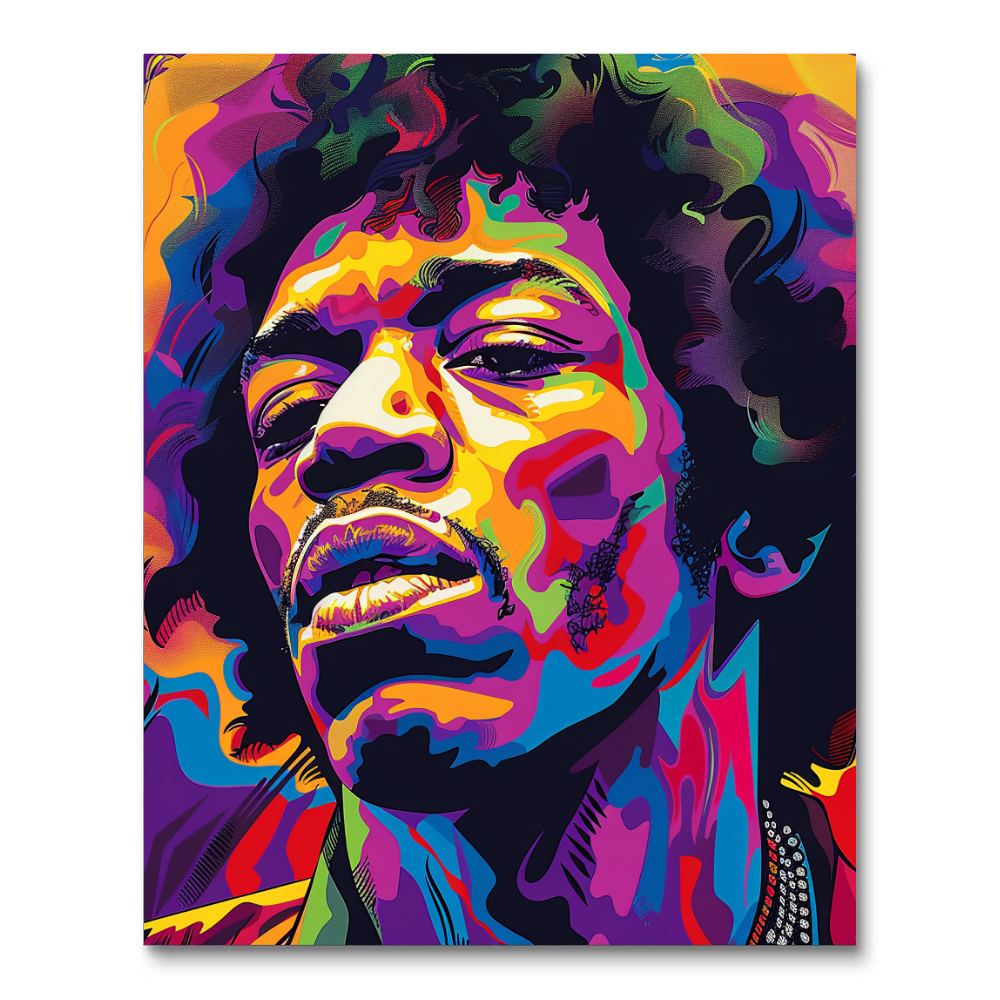 Guitar God II (Diamond Painting) Diamond Painting kit