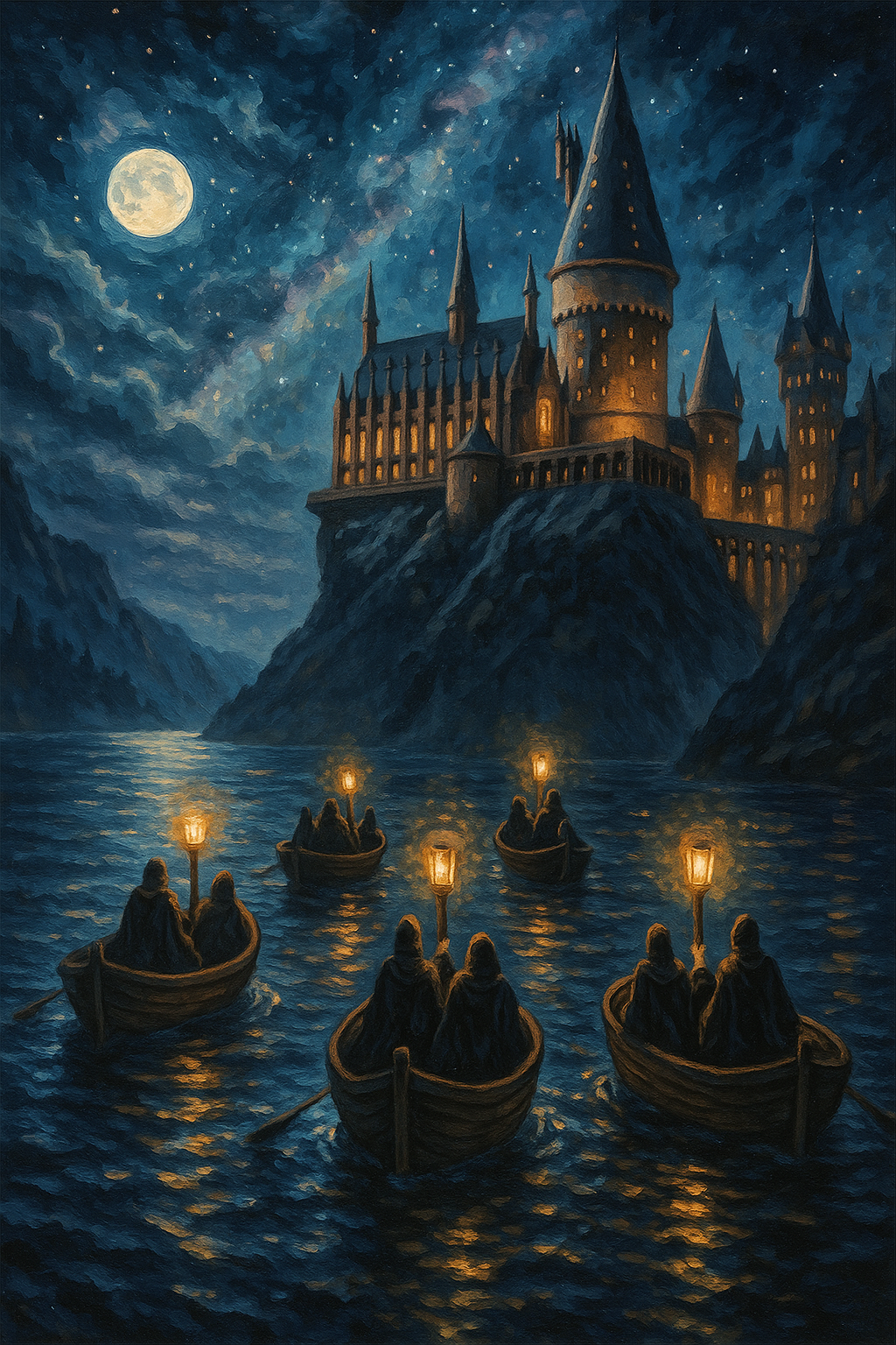 Hogwarts Under the Stars (Diamond Painting)