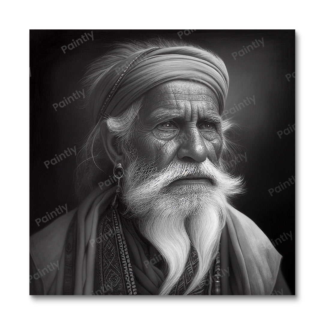 Indian Guru (Diamond Painting) Diamond Painting kit