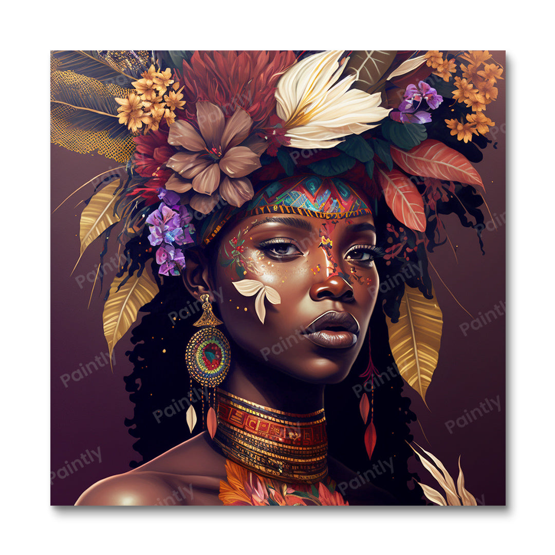 Melanin Queen V (Diamond Painting) Diamond Painting kit
