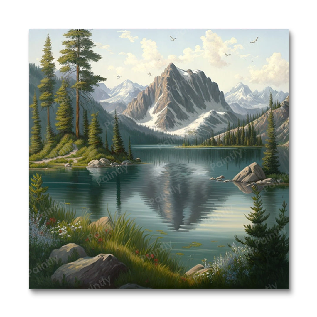 Lake Scenes I (Diamond Painting) Diamond Painting kit