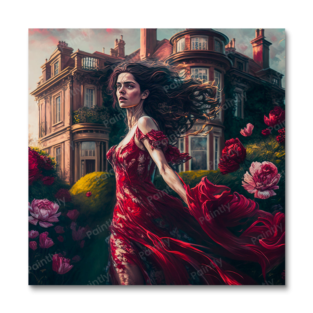 Lady in Red II (Diamond Painting) Diamond Painting kit