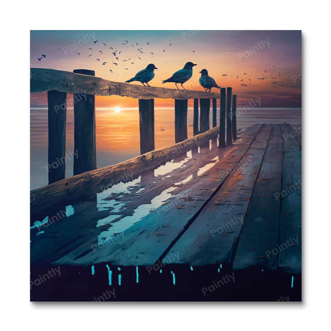 Sunset Boardwalk V