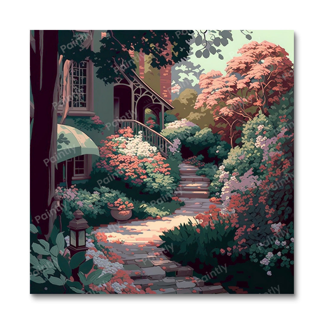 Garden Views IV (Diamond Painting) Diamond Painting kit