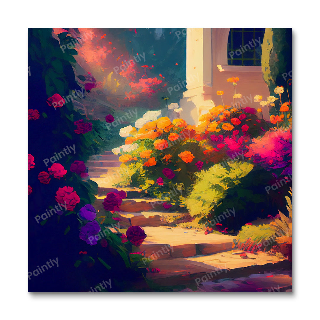 Garden Views XIV (Diamond Painting) Diamond Painting kit