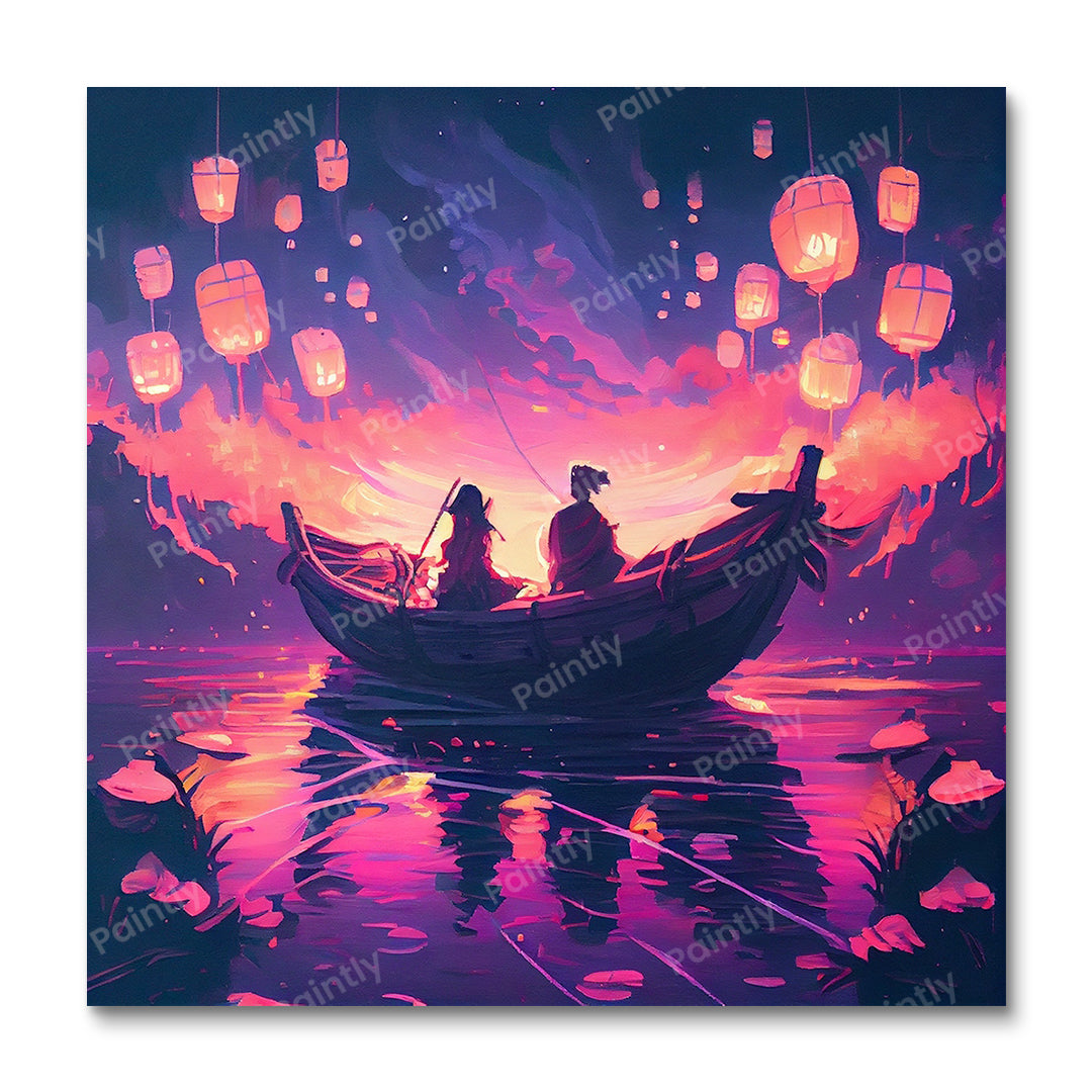 Lantern Love (Diamond Painting) Diamond Painting kit