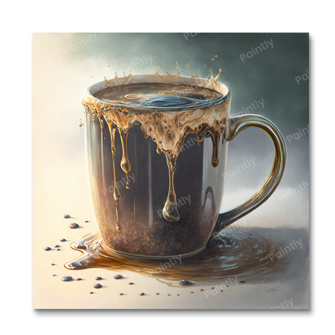 Mug of Coffee II (Diamond Painting) Diamond Painting kit