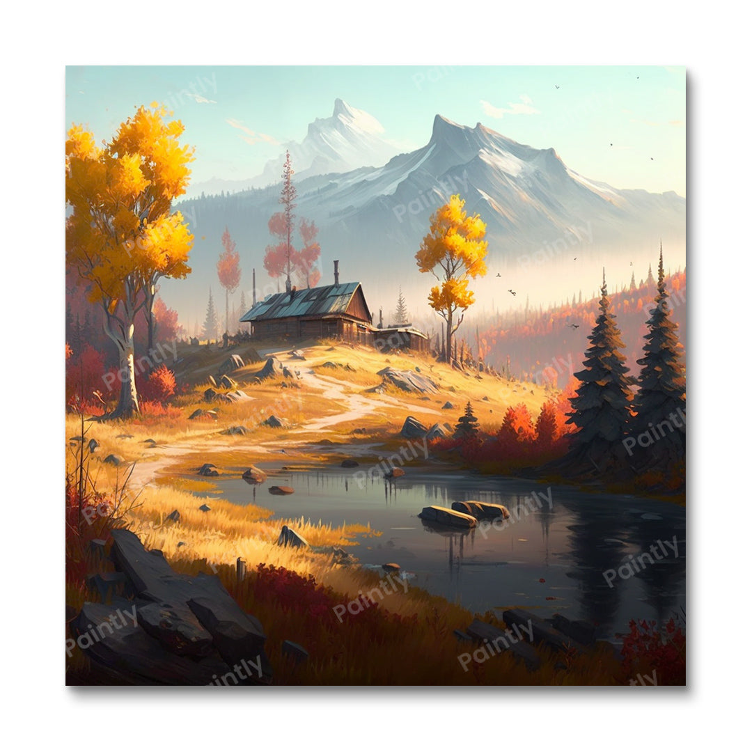 Glamorous Fall (Diamond Painting) Diamond Painting kit