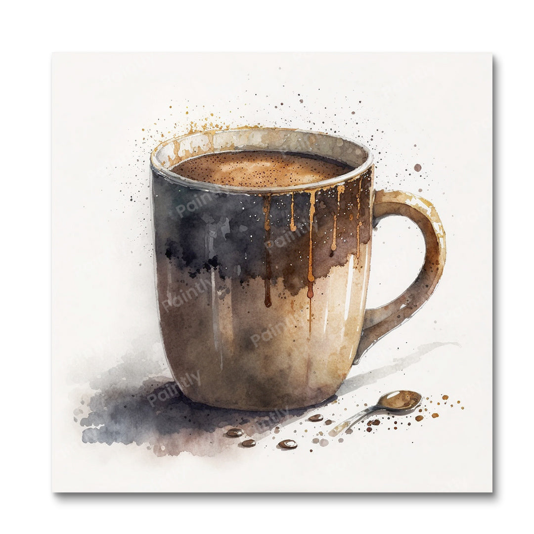 Mug of Coffee I (Diamond Painting) Diamond Painting kit