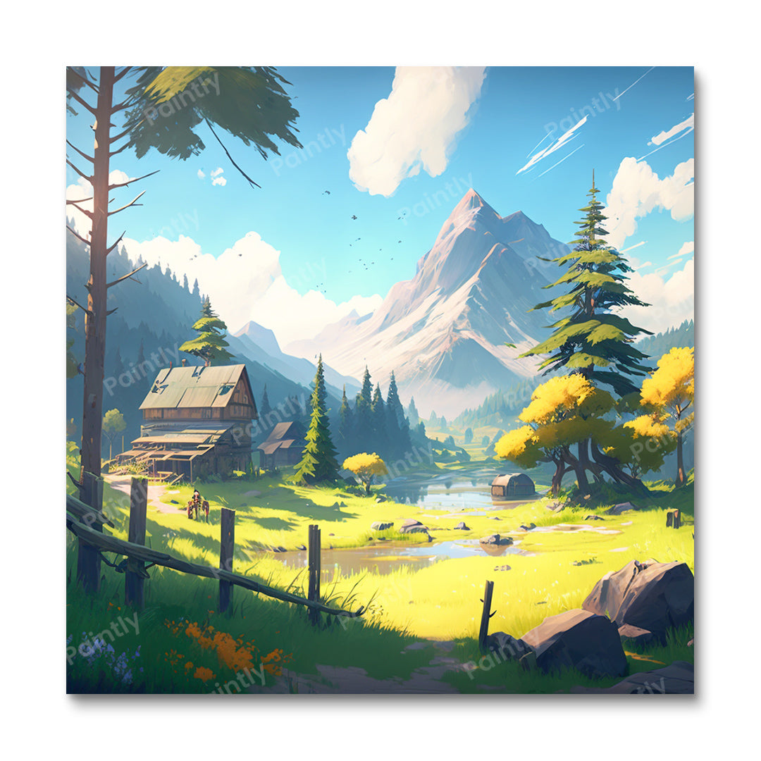 Grandeur of Nature (Diamond Painting) Diamond Painting kit