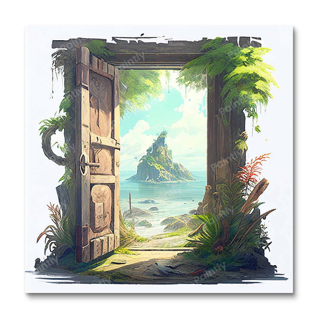 Shimmering Oasis (Diamond Painting) Diamond Painting kit