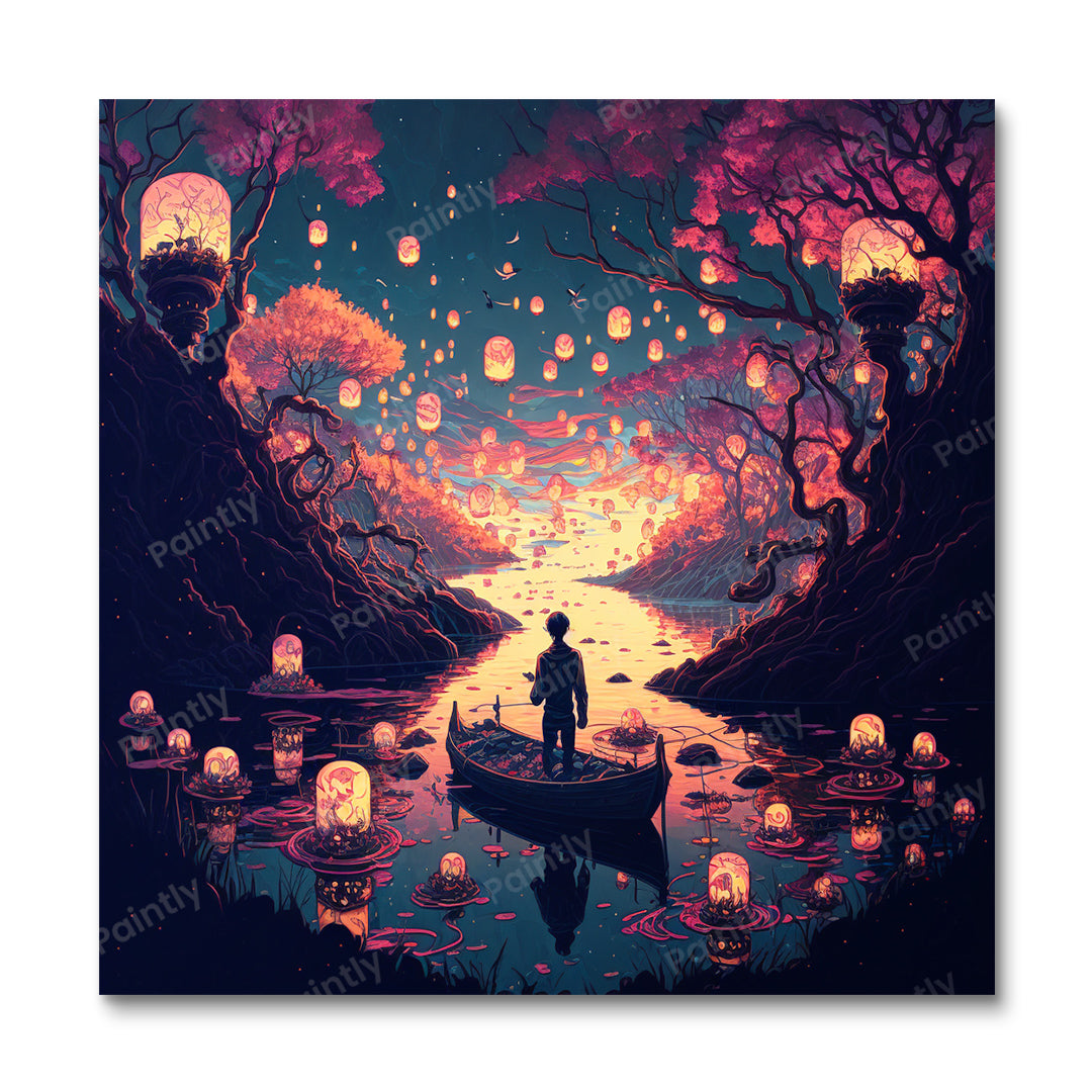 Lantern Love V (Diamond Painting) Diamond Painting kit