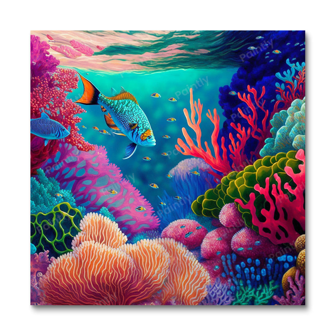 Great Barrier Reef Australia IV (Diamond Painting) Diamond Painting kit