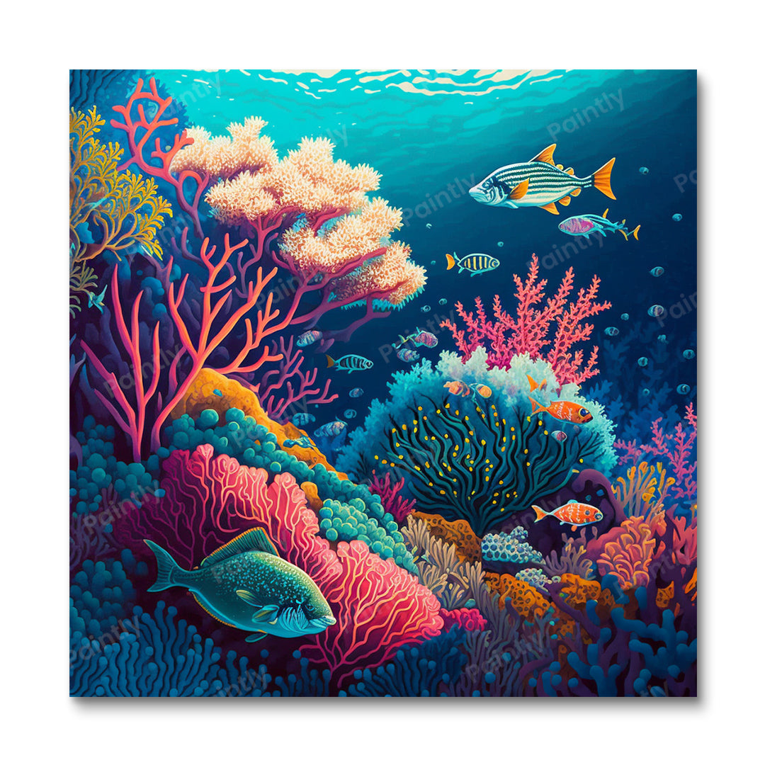 Great Barrier Reef Australia II (Diamond Painting) Diamond Painting kit