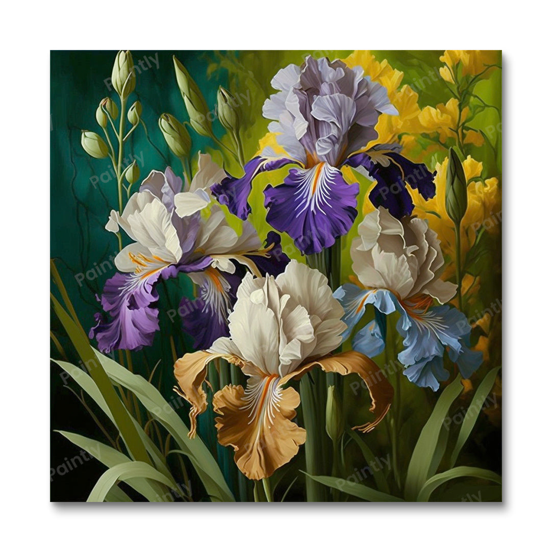 Irises II (Diamond Painting) Diamond Painting kit