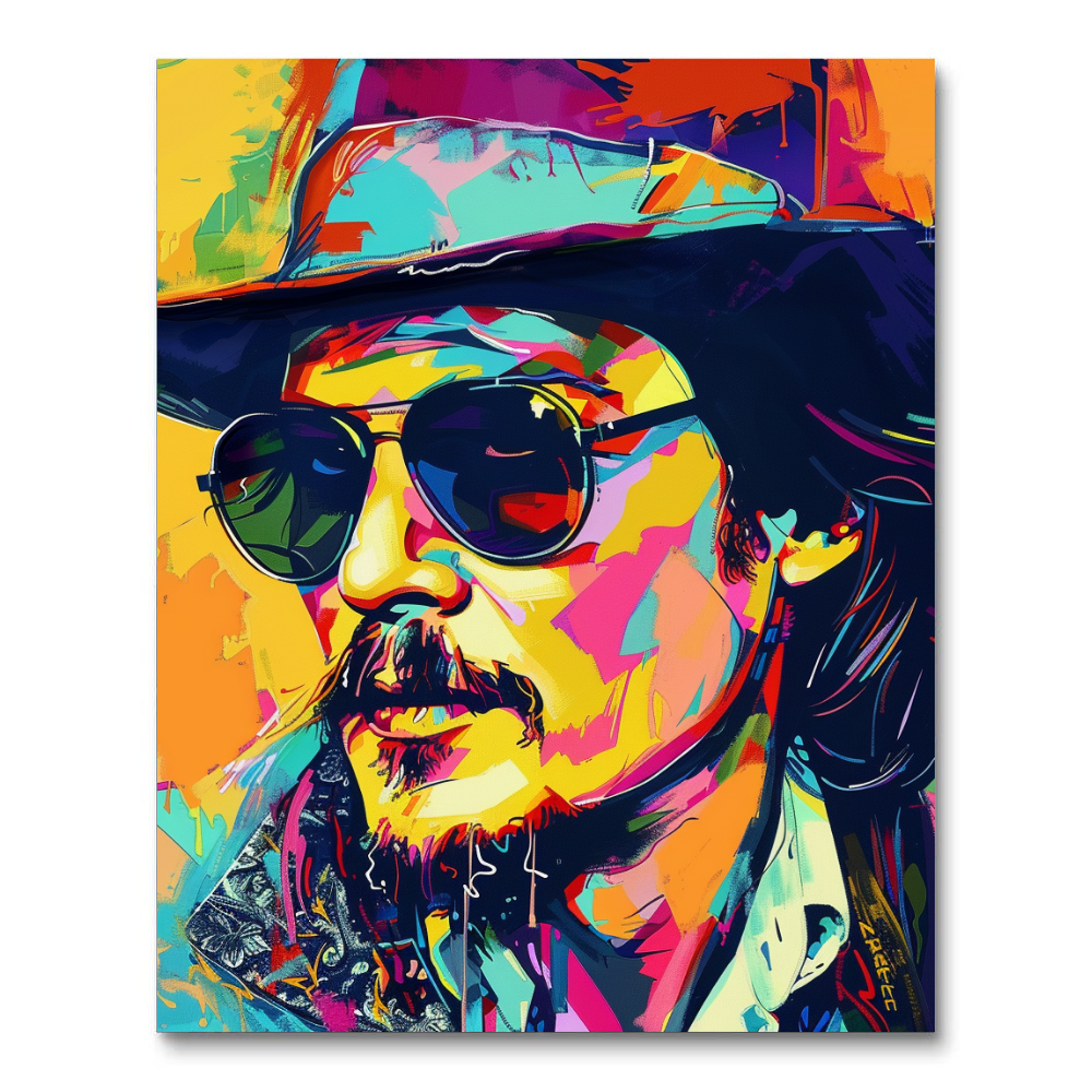 Johnny Depp III (Diamond Painting) Diamond Painting kit