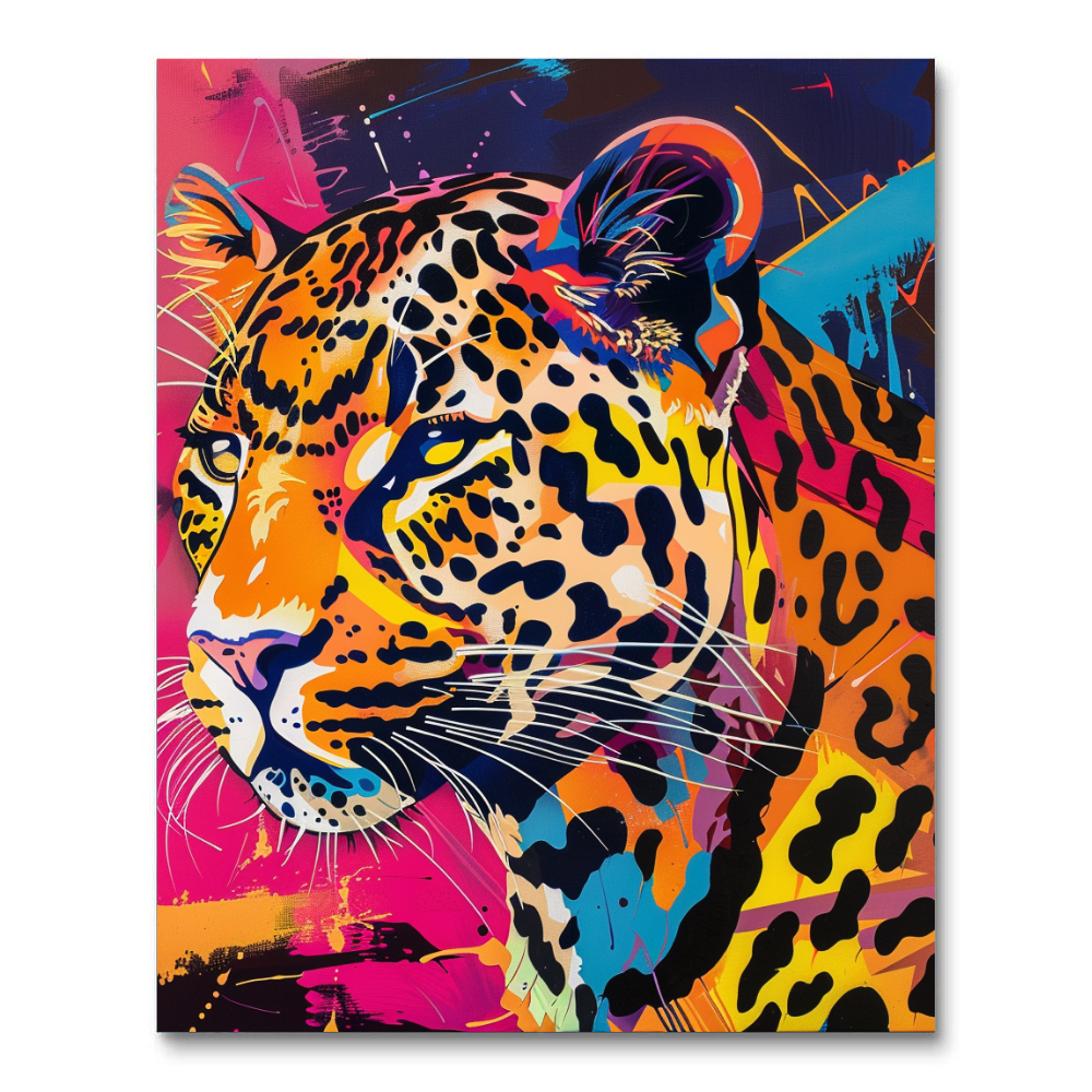 Leopard Luxe (Diamond Painting) Diamond Painting kit
