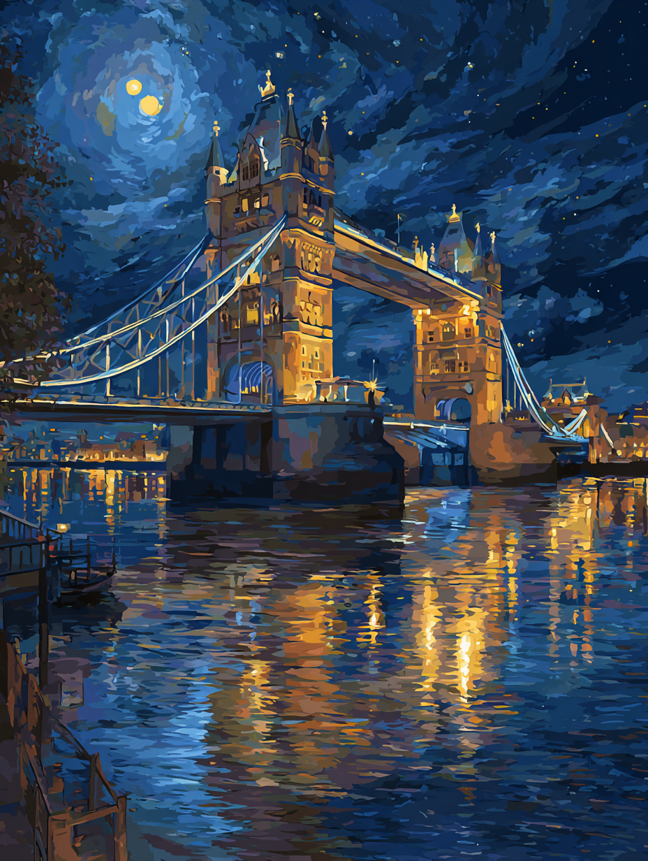 London at Night (Diamond Painting) Diamond Painting kit