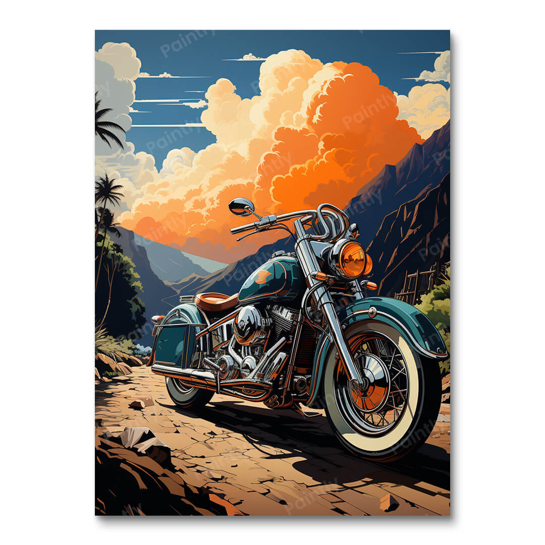 Maxfield's Dream Ride (Diamond Painting) Diamond Painting kit
