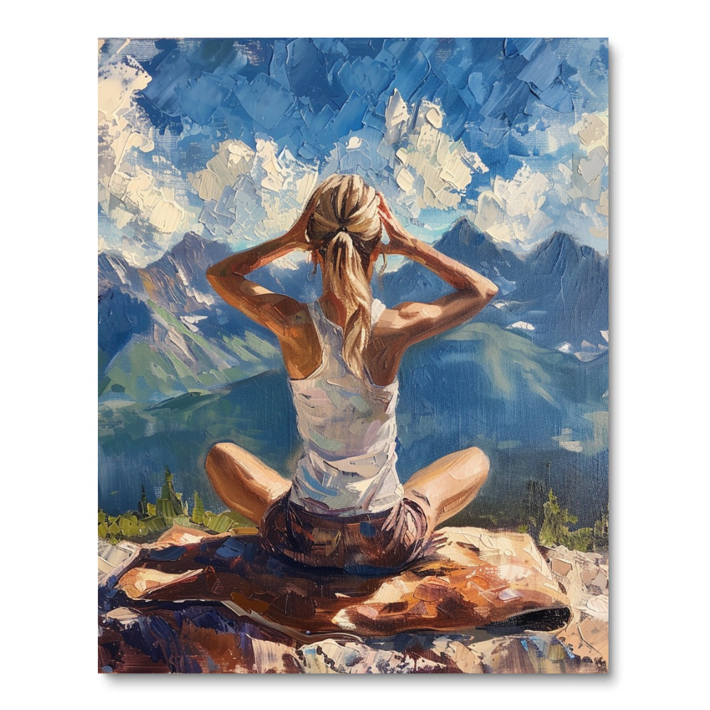 Meditation Haven (Diamond Painting) Diamond Painting kit