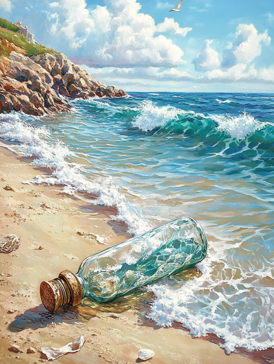 Message from the Sea (Diamond Painting) Diamond Painting kit