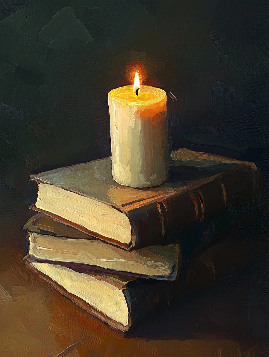 Midnight Study (Diamond Painting) Diamond Painting kit