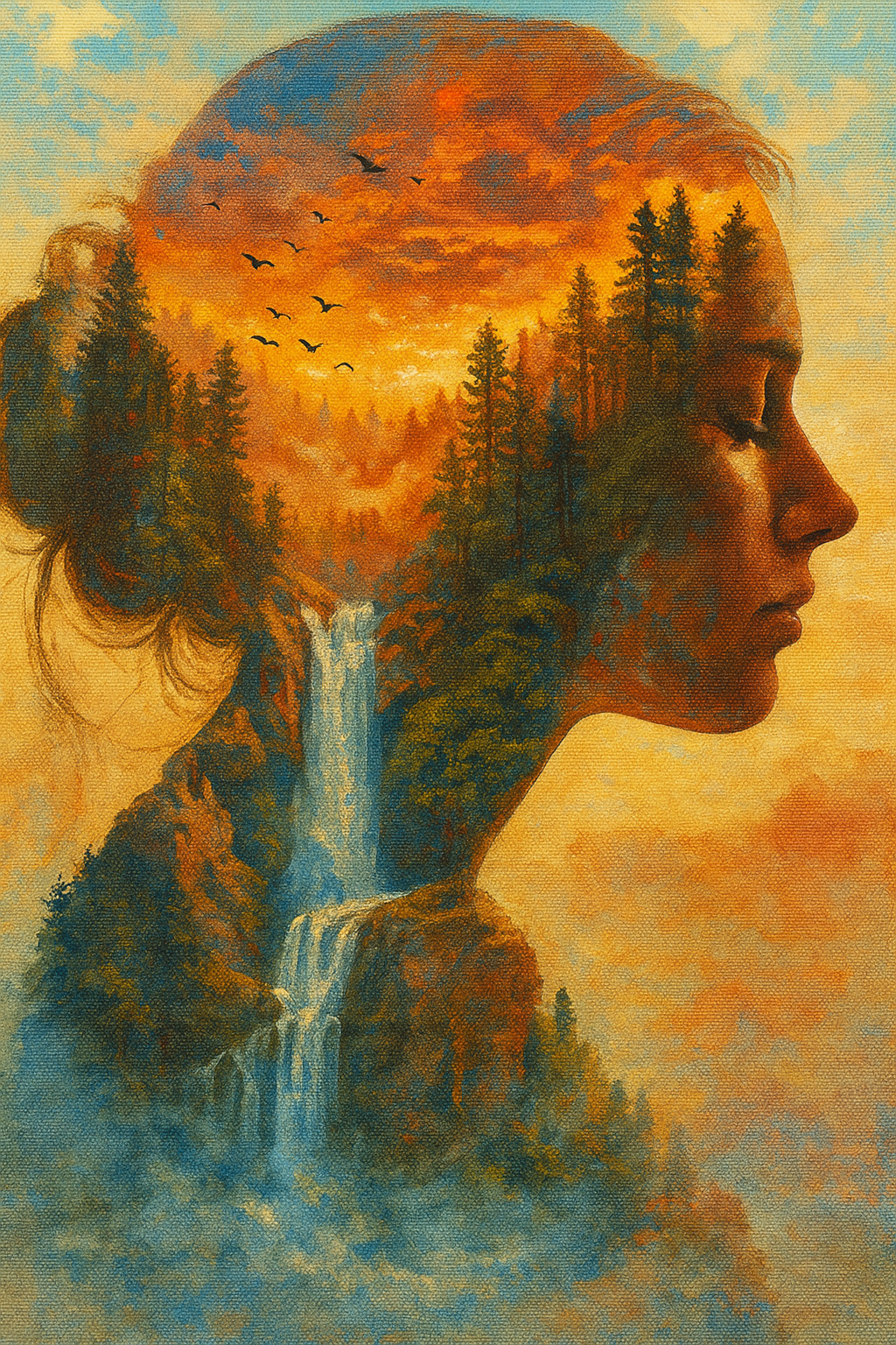 Mindscape of the Forest (Diamond Painting) Diamond Painting kit