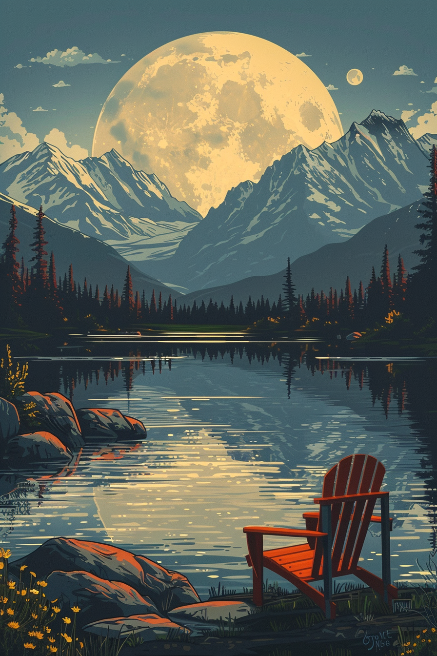 Moonlight Voyage (Diamond Painting) Diamond Painting kit
