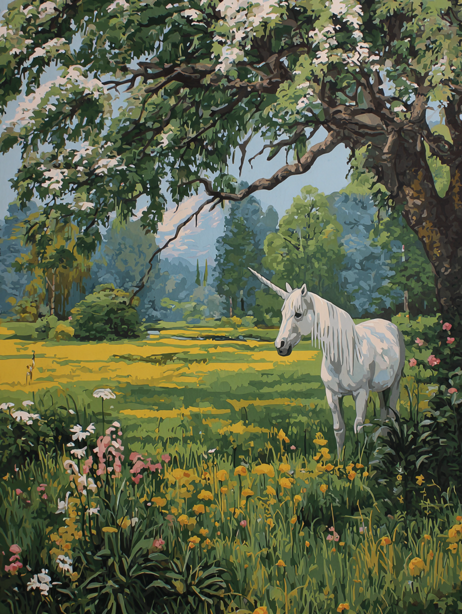 Mystical Forest Unicorn (Diamond Painting) Diamond Painting kit