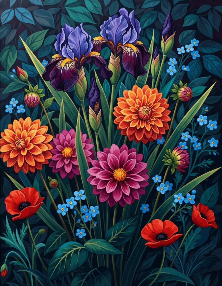 Meadow Aria (Board Canvas)