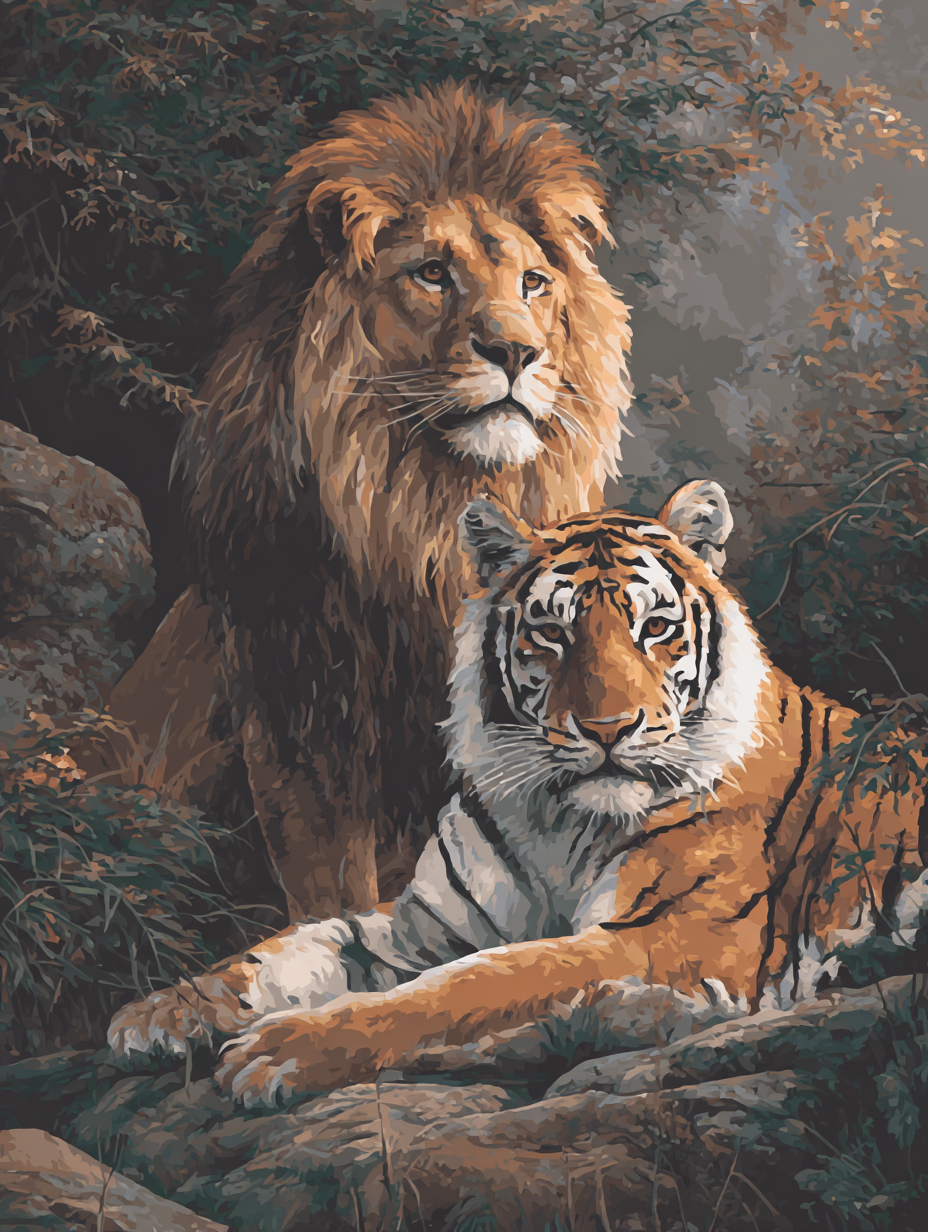 Noble Companions (Diamond Painting) Diamond Painting kit