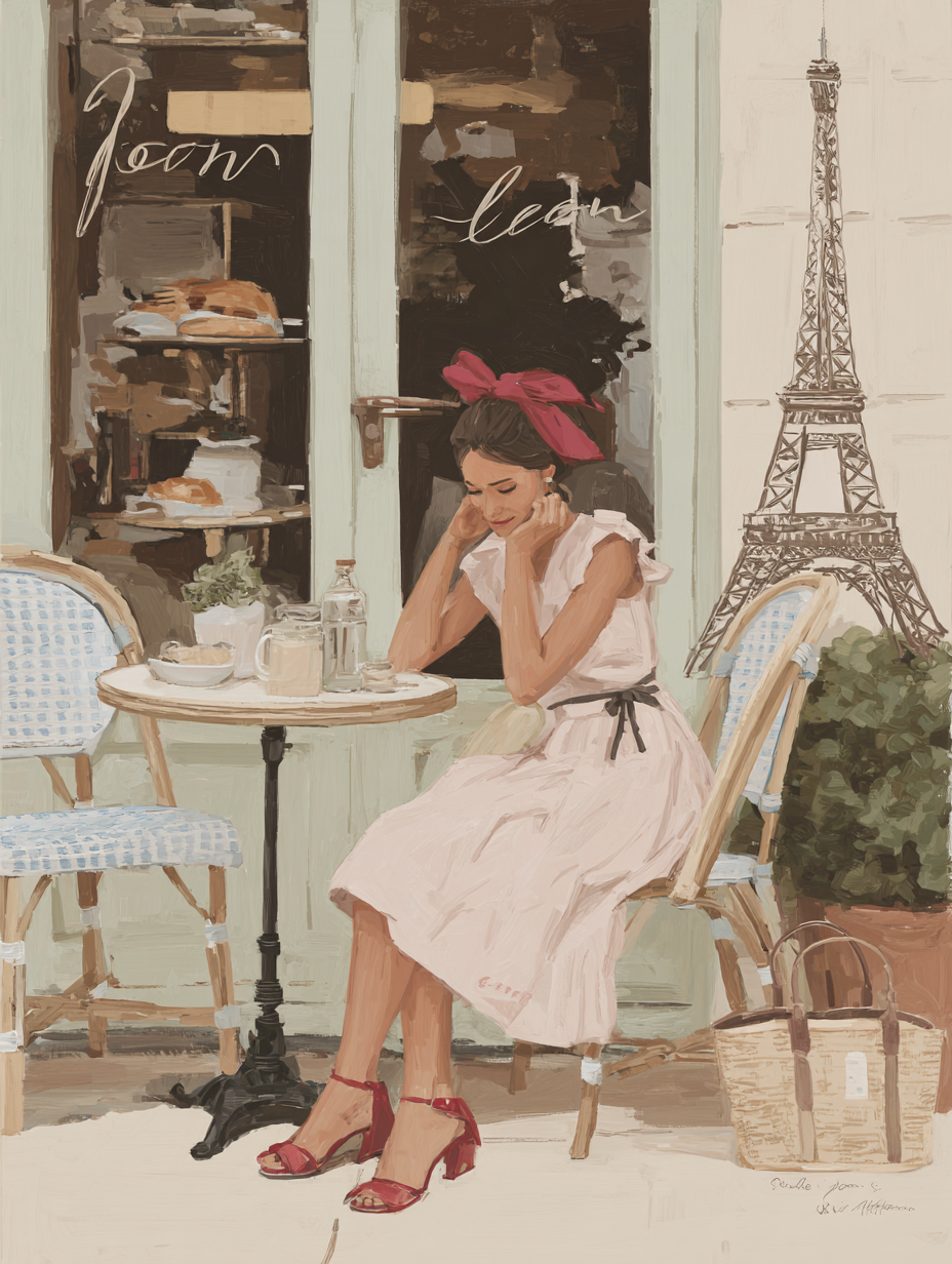 Lady in Paris (Diamond Painting) Diamond Painting kit