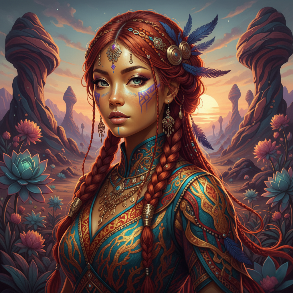 Fantasy Queen, Stone Valley (Diamond Painting) Diamond Painting kit
