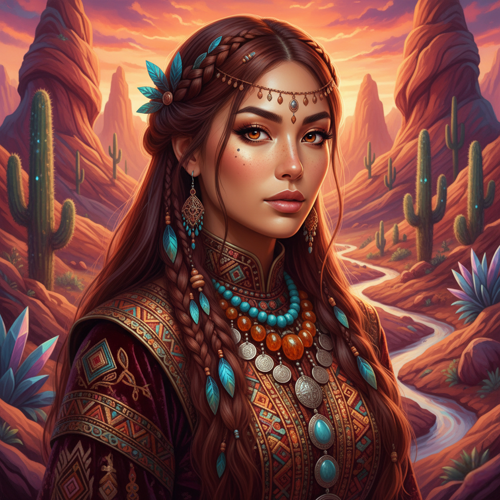 Fantasy Queen, Stone Valley ll (Diamond Painting) Diamond Painting kit